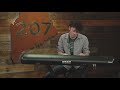 Ben Cosgrove performs his music on 207