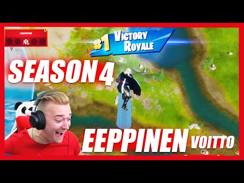 SEASON 4 EEPPISIN VOITTO! W / Roponen | Fortnite Suomi