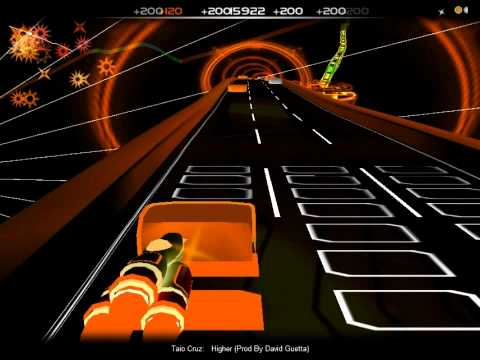 Taio Cruz Higher Prod by David Guetta [Audiosurf]