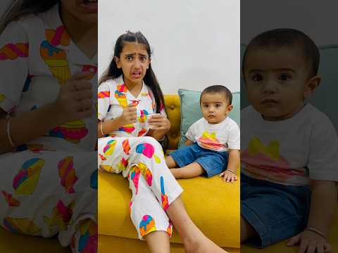 Samayra & Rishabh ko Mummy kyu nhi maregi 😱😰 #shorts #samayranarula #siblings
