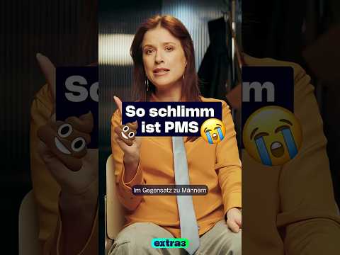 Video Thumbnail: So schlimm ist PMS #shorts #extra3