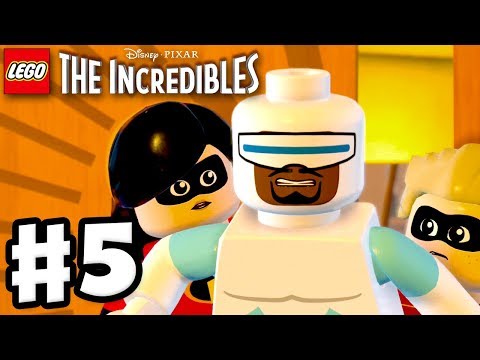LEGO The Incredibles - Gameplay Walkthrough Part 5 - House Parr-ty!
