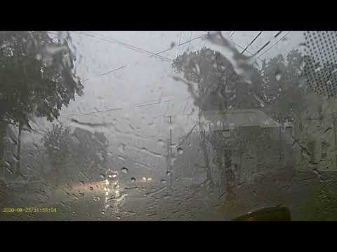 Aug2020 Heavy Downpour on Main St Melrose MA