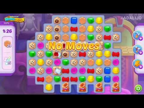 Homescapes - Level 1175 ( No Boosters )