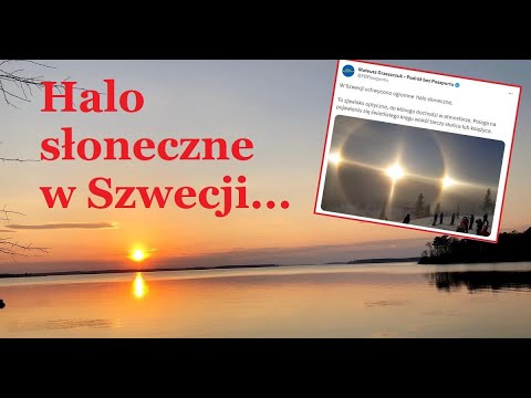 Trzy Słońca pojawiły się nad Szwecją. Widowiskowe zjawisko atmosferyczne...