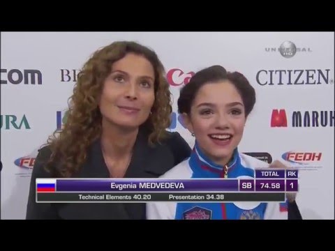 2015 GPF - Evgenia Medvedeva SP UHD (commentary #1)