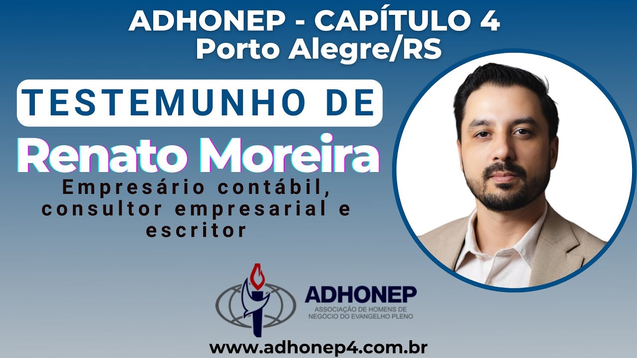 TV ADHONEP - Testemunho de Renato Mendes Moreira (Empresário)