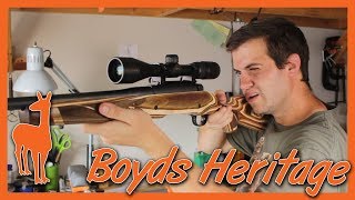 Boyds Heritage Rifle Stock Install - Remington 770 in 300 Win Mag