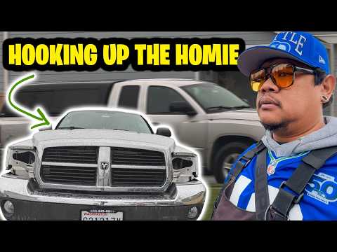 I'm here to pimp your ride 💀 PART 1 Helping my buddy get his work truck right!