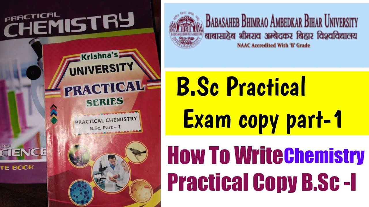 BSc 1st year Chemistry practical copy