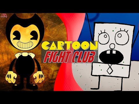 BENDY vs DOODLEBOB REMATCH! (Bendy and The Ink Machine vs SpongeBob SquarePants) CARTOON FIGHT CLUB Video