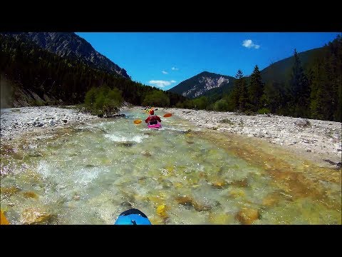 Obere Isar - Kajak im Hinterautal