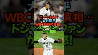 ピークは今！大谷翔平“WBC参戦”の真相…ドジャースファンが大激怒！#大谷翔平#ShoheiOhtani#WBC#ドジャース#MLB#侍ジャパン#野球ニュース#プロ野球#二刀流#大谷翔平凄すぎる