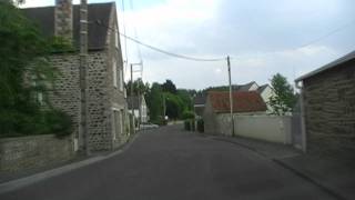 preview picture of video 'Driving Along Rue de la Moinerie, Rue de la Boulaie & Rue de la Mer, Pléneuf-Val-André, France'
