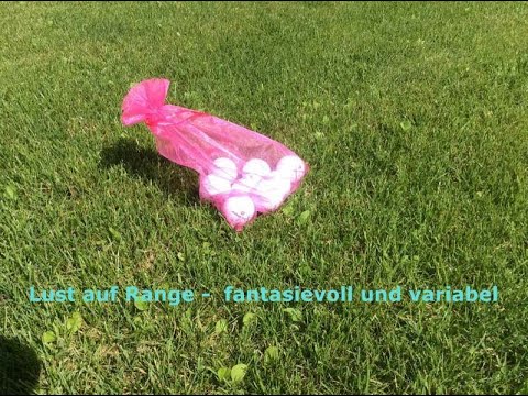 Golftraining auf der Range in lustig und effektiv.