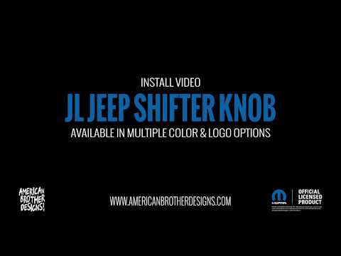 JL Jeep Auto Shifter Knob Install