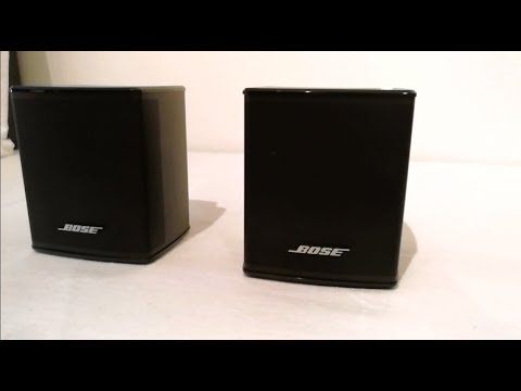 BOSE virtually invisible 300 speakers (unboxing & set up preparation)