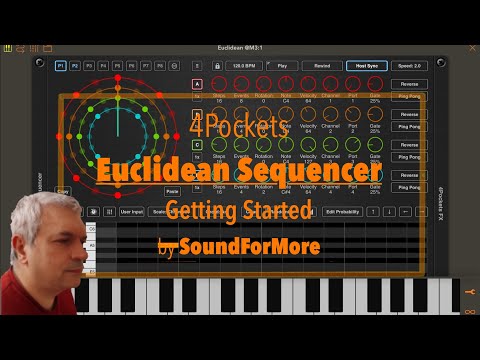 4Pockets Euclidean AUv3 Sequencer - Detailed Walkthrough