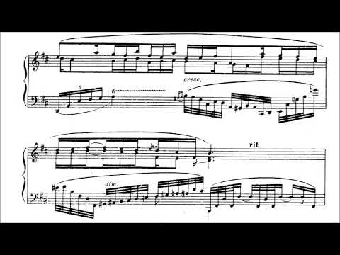 Anatoly Lyadov - Barcarolle for Piano op. 44 [With score]