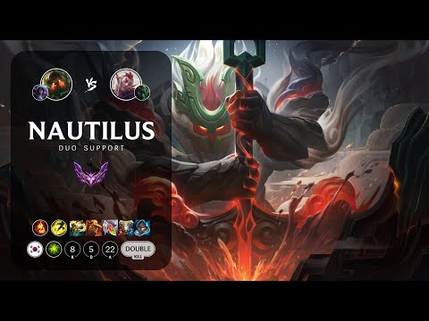 Nautilus Support vs Rakan - KR Master Patch 13.20