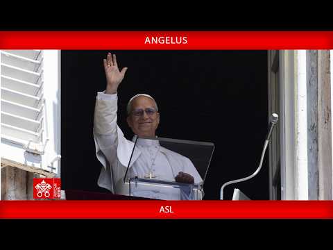 March 01, 2026 Angelus prayer- Pope Leo XIV ASL