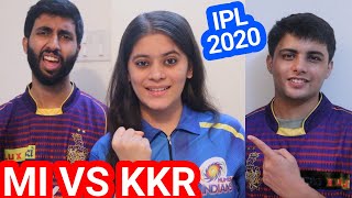 Mumbai Indians vs Kolkata Knight Riders- IPL 2020 MI vs KKR