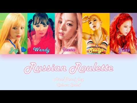 Red Velvet - Russian Roulette (러시안 룰렛) Lyrics » Color Coded