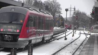 preview picture of video 'Memmingen Bahnhof 26.12.2014'