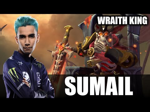 Sumail  - WRAITH KING Gameplay - 7.28 - 11000 MMR- How to Carry -  Dota 2 Pro Games - Full Gameplay