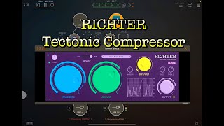 Video thumbnail for Richter - Tectonic Compressor by Klevgränd - Super Heavy Compression - Clean Sound - iPad Demo by The Sound Test Room