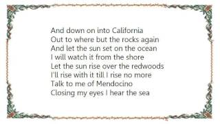 Linda Ronstadt - Talk to Me of Mendocino Lyrics