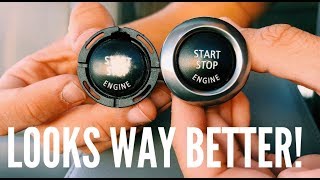 How to Replace BMW Push Start Button Removal E90 E92 E60 E82