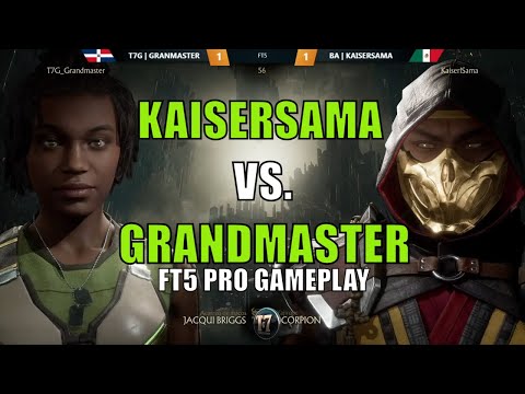 KAISERSAMA VS GRANDMASTER  FT5 PRO GAMEPLAY - Mortal Kombat 11: Ultimate