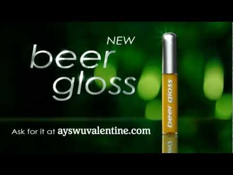 Beer Flavored Lip Gloss?