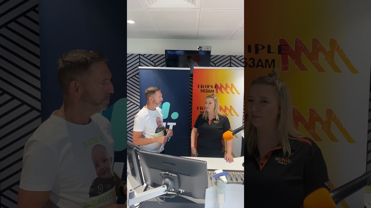 Tony interviews Sammi from Triple M & Hit 99.7 about Reids Resistance