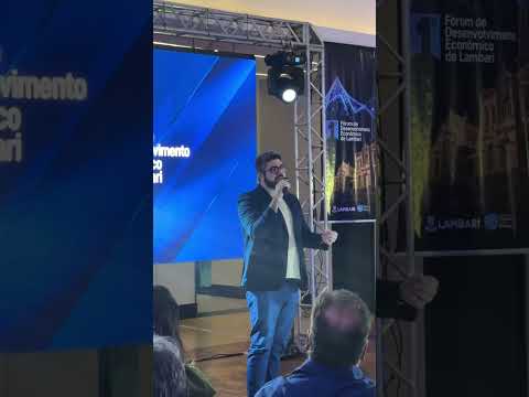 Um momento histórico para a cidade de Lambari MG