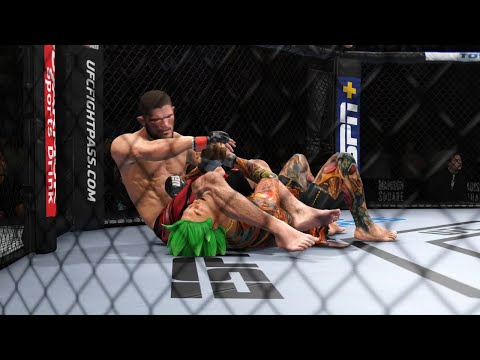 Khabib vs. Anime Dragon - EA Sports UFC 4 - Champion Fight 🦅
