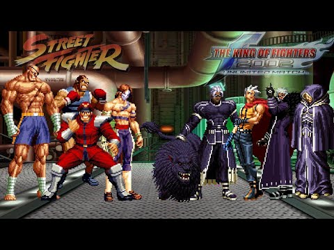 Shadaloo Team vs NESTS TEAM [Kof2002 Mugen]