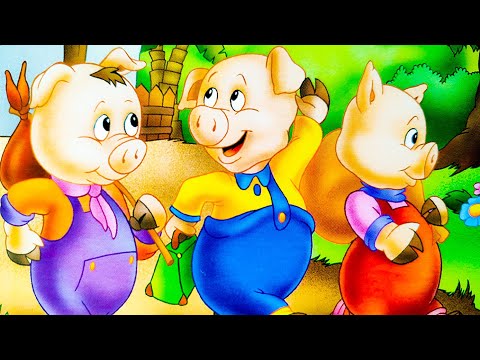 OS 3 PORQUINHOS E O LOBO MAU - Leiturinha Infantil | Historinhas Para Crianças