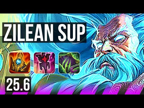ZILEAN & Jhin vs YUUMI & Tristana (SUP) | 4/1/28 | KR Diamond | 25.6