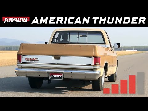 1973-74 GM C10/C20 - Flowmaster American Thunder Exhaust System 17742