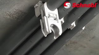 Schnabl kabelbeugels EC16 GRIJS - Slim bevestigen