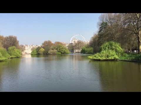 St James Park.  London.  A Quick Tour