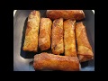 Air Fryer Egg Rolls - Homemade