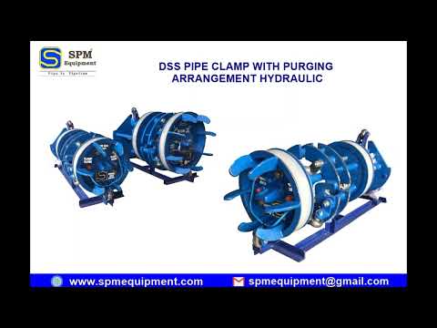 Dss Pipe Clamp With Purging Arrangement Hydraulic