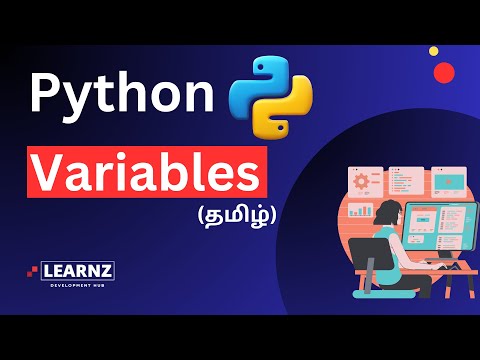 5 Variables In Python Python Tutorial In Tamil