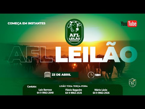 AFL Leilões - Leilão do Trevo de acesso a Caçu-GO 23/04/2024 LEILÃO 1101