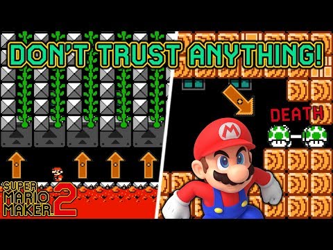Super Mario Maker 2 - Don't Trust ANYTHING!
