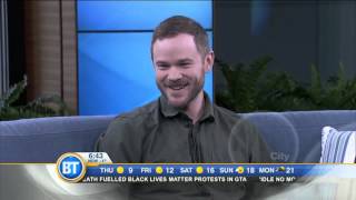 Aaron Ashmore talks about 'Regression' video