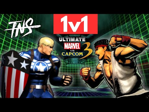 1V1 UMvC3 Tournament! (Ryu Wesker Phoenix Wright Chris Captain America) Pools TOP 8 Tourney Marvel 3
